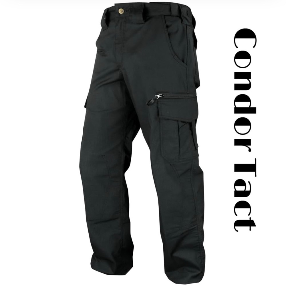 Men's Condor Black Tactical Pants
